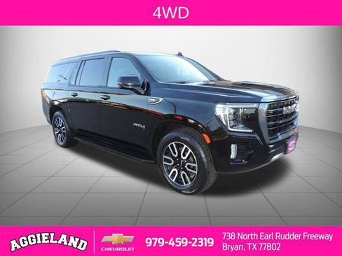 Used 2021 GMC Yukon XL AT4 w/ Rear Media and Nav Package image 1