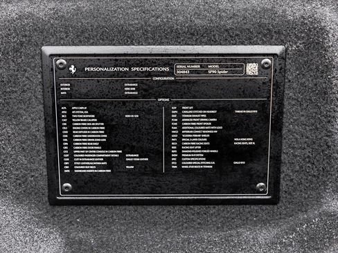 Certified 2024 Ferrari SF90 Spider image 46