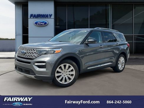 Used 2023 Ford Explorer Limited w/ Limited Technology Package RWD image 1
