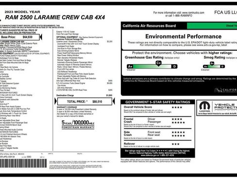 Used 2023 RAM 2500 Laramie AWD/4WD image 3