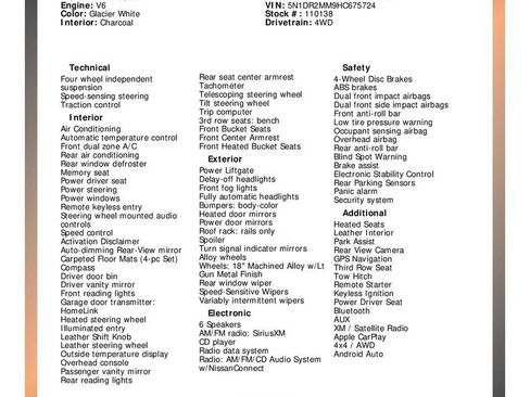 Used 2017 Nissan Pathfinder SL image 33