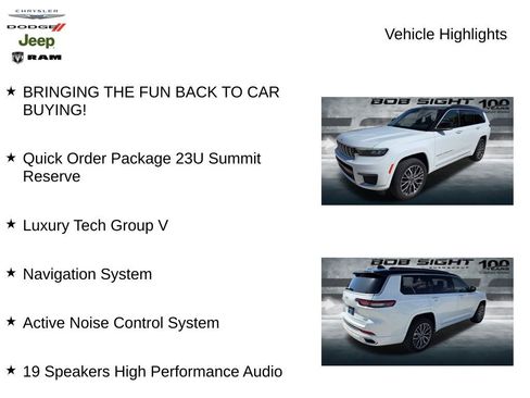 New 2025 Jeep Grand Cherokee L Summit image 2