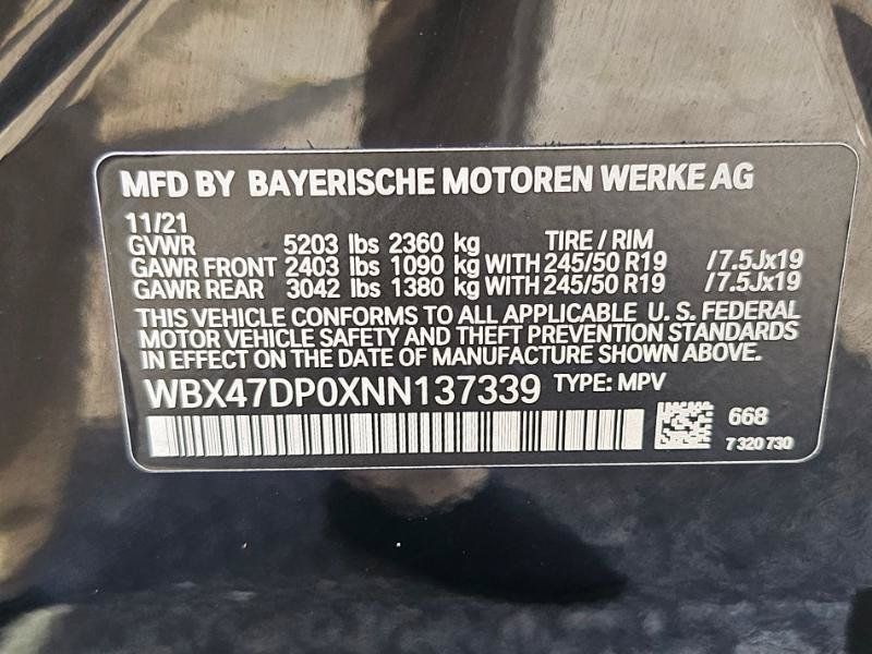 Used 2022 BMW X3 sDrive30i w/ Convenience Package w/ZPA RWD image 36