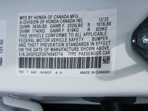 Used 2026 Honda Civic LX image 27