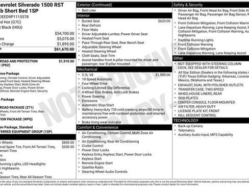 Certified 2023 Chevrolet Silverado 1500 RST AWD/4WD image 40
