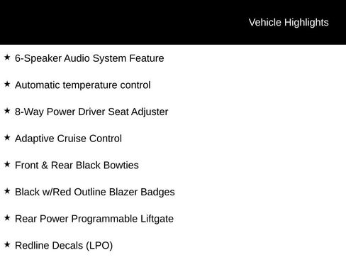 Used 2023 Chevrolet Blazer LT w/ Convenience Package FWD image 11