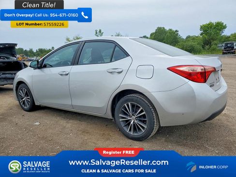 Used 2017 Toyota Corolla LE w/ LE Premium Package w/Moonroof FWD image 3