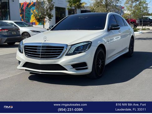 Used 2016 Mercedes-Benz S 550 4MATIC Sedan image 3