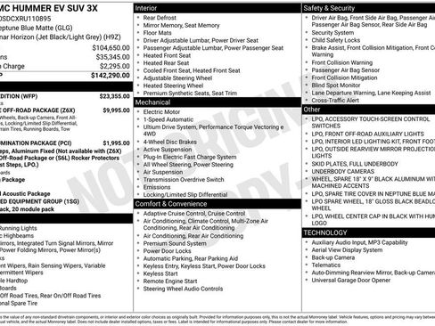 Used 2024 GMC Hummer EV 3X w/ Omega Edition image 45