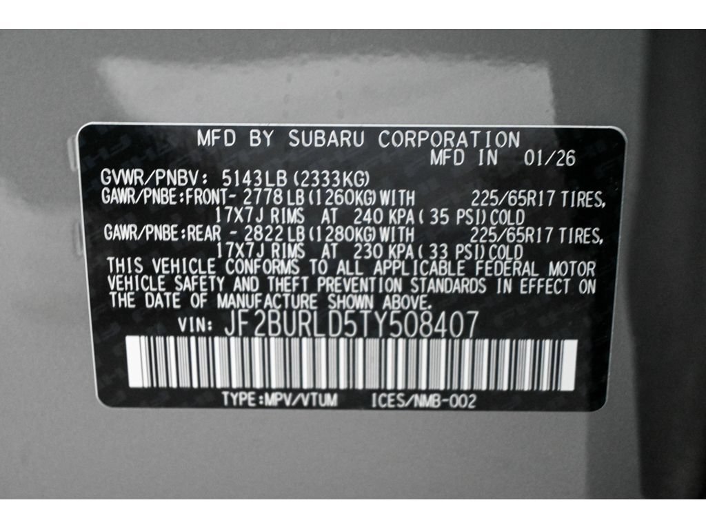 New 2026 Subaru Outback Wilderness AWD/4WD image 37