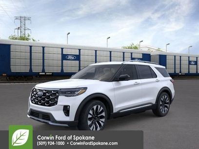 New 2026 Ford Explorer Platinum