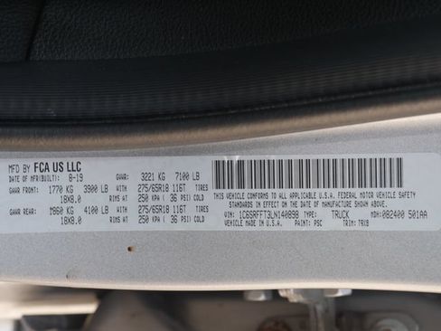 Used 2020 RAM 1500 Big Horn AWD/4WD image 8