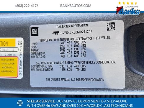 Used 2021 Cadillac Escalade ESV Premium Luxury w/ Driver Assist Tech Package image 9