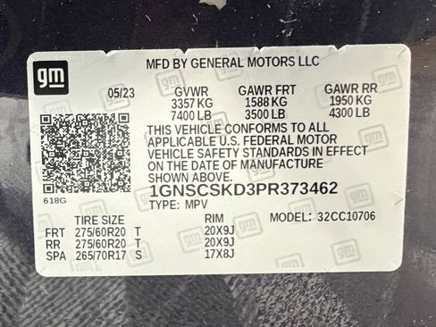 Used 2023 Chevrolet Tahoe Premier image 15