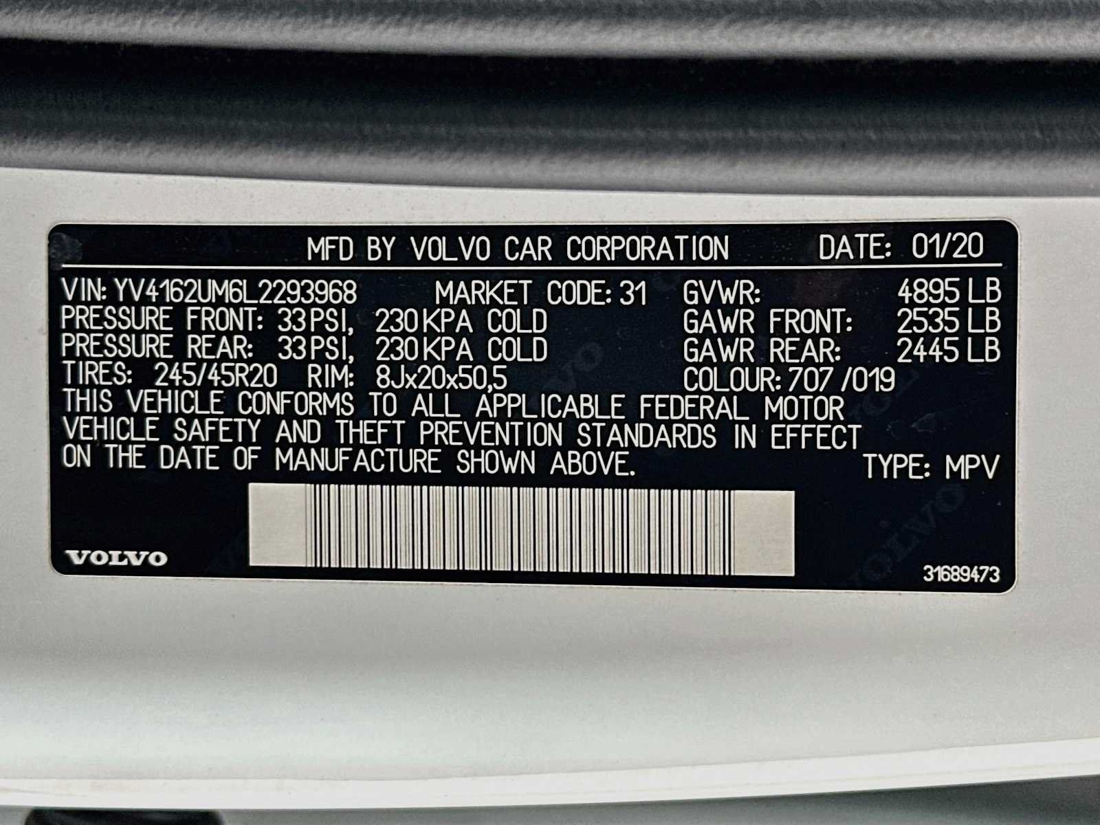 Used 2020 Volvo XC40 T5 R-Design w/ Protection Package Premier AWD/4WD image 31