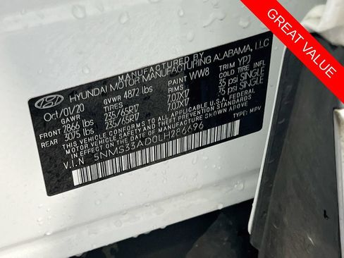 Used 2020 Hyundai Santa Fe SEL FWD image 13