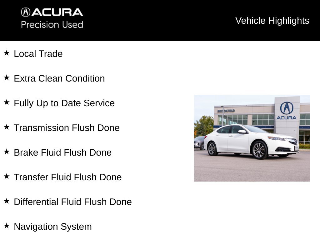 Certified 2017 Acura TLX w/ Technology Package AWD/4WD image 5