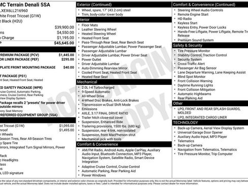 Certified 2020 GMC Terrain Denali w/ Denali Premium Package AWD/4WD image 30