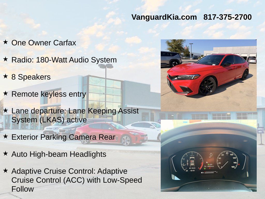 Used 2023 Honda Civic Sport image 6