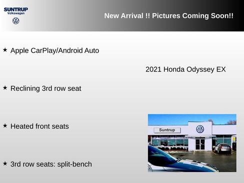 Used 2021 Honda Odyssey EX image 3