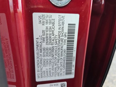 Certified 2025 Honda CR-V Sport-L image 35