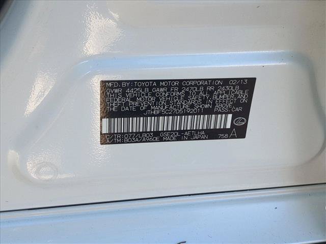 Used 2013 Lexus IS 250 w/ Premium Pkg Value Edition RWD image 25
