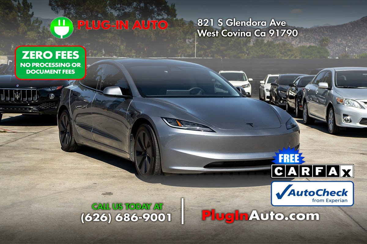 Used 2025 Tesla Model 3 Long Range AWD/4WD image 3