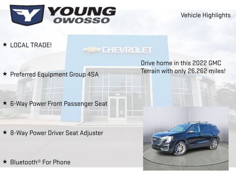 Certified 2022 GMC Terrain SLT image 8