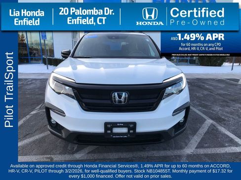 Certified 2022 Honda Pilot TrailSport image 2