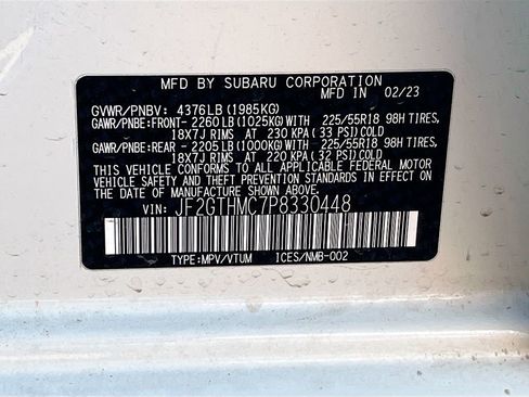 Used 2023 Subaru Crosstrek 2.5i Limited AWD/4WD image 30