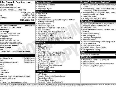 Used 2020 Cadillac Escalade Premium Luxury image 25