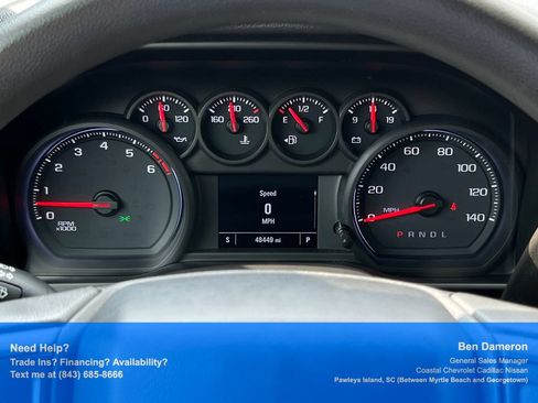 Used 2019 Chevrolet Silverado 1500 Custom w/ Custom Value Package RWD image 27