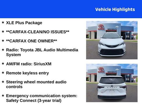 Used 2025 Toyota Sienna XLE image 4