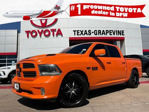 Used 2015 RAM 1500 Sport w/ Ignition Orange Sport Package image 1