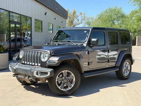 Used 2020 Jeep Wrangler Unlimited Sahara AWD/4WD image 1