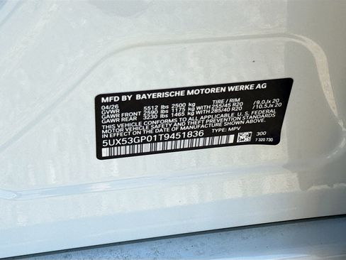 New 2026 BMW X3 xDrive30 w/ Premium Package AWD/4WD image 41