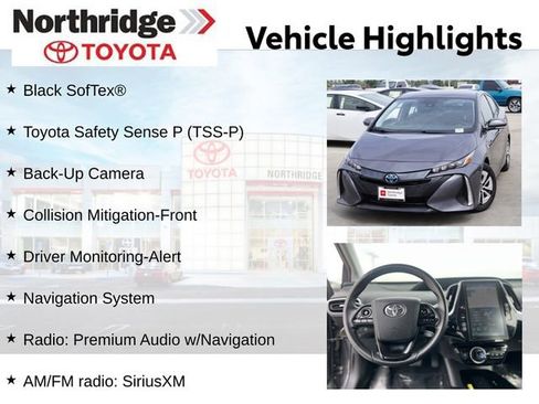 Used 2020 Toyota Prius Prime XLE w/ Carpet Mat Package FWD image 2