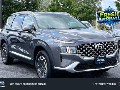 Used 2021 Hyundai Santa Fe Blue
