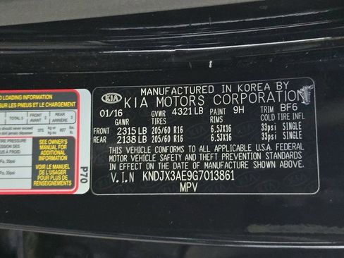 Used 2016 Kia Soul EV + w/ Sun & Fun Package image 13