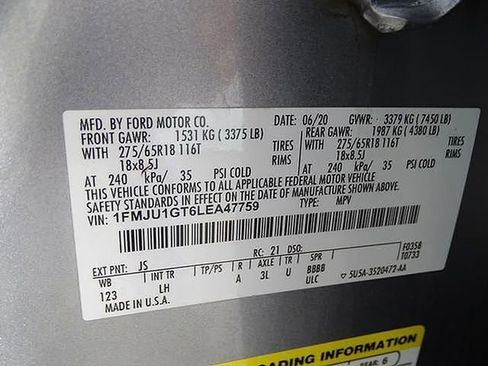 Used 2020 Ford Expedition XL image 22