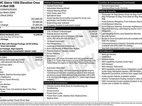Used 2023 GMC Sierra 1500 Elevation w/ X31 Off-Road Package AWD/4WD image 28