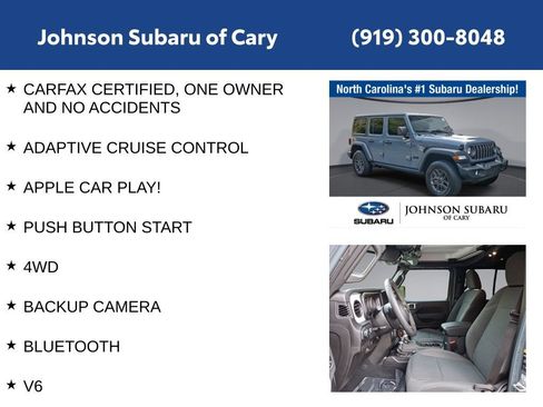 Used 2024 Jeep Wrangler Unlimited Sport AWD/4WD image 6