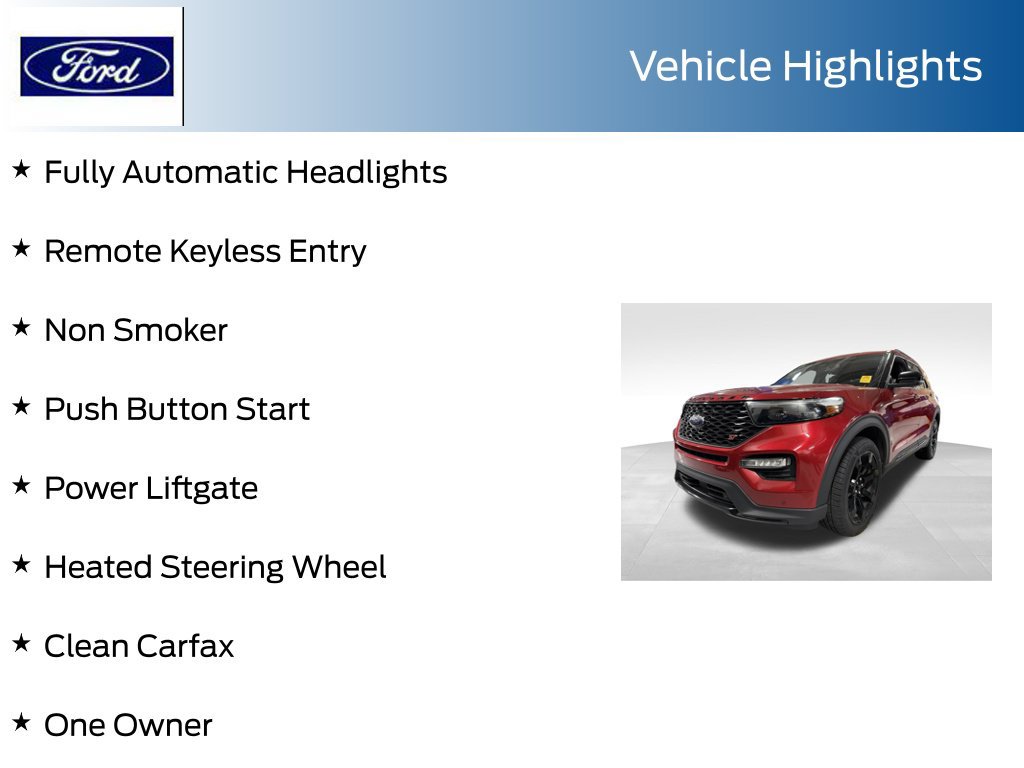 Used 2023 Ford Explorer ST w/ Equipment Group 401A AWD/4WD image 16