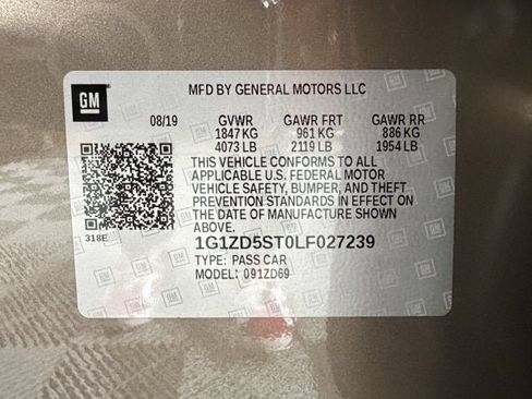 Used 2020 Chevrolet Malibu LT FWD image 14