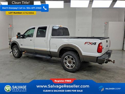Used 2015 Ford F250 King Ranch w/ FX4 Off-Road Package AWD/4WD image 3