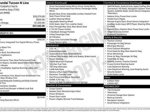 Used 2023 Hyundai Tucson N Line image 29