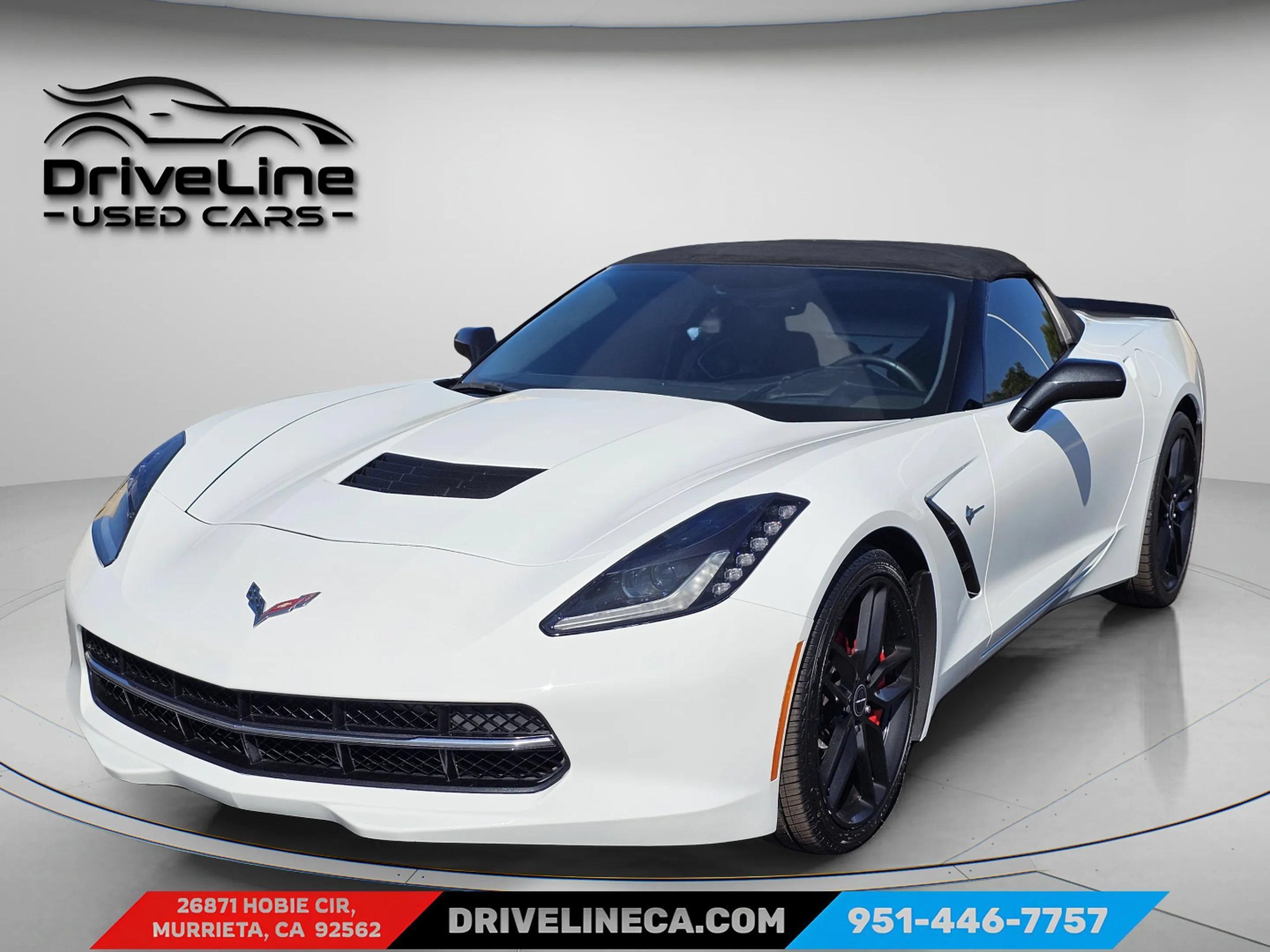 Used 2014 Chevrolet Corvette Stingray Convertible w/ 3LT Preferred Equipment Group RWD image 5