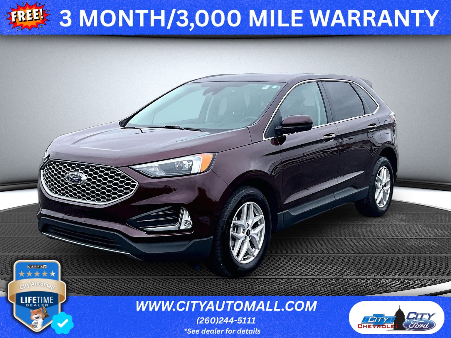 Used 2024 Ford Edge SEL w/ Convenience Package AWD/4WD image 1