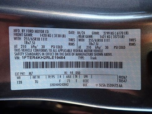 Certified 2024 Ford Ranger Lariat image 23