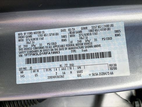 Used 2024 Ford F150 XLT w/ Mobile Office Package image 30